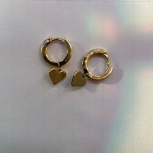 Evry Jewels Heart Earrings 🤍